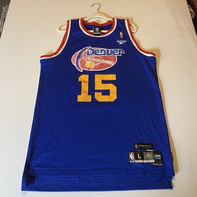VTG Carmelo Anthony Hardwood Classics Reebok Denver Nuggets Jersey Men s Large