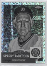 2022 Topps Chrome Platinum Anniversary Sparky Anderson #487 HOF 10a4