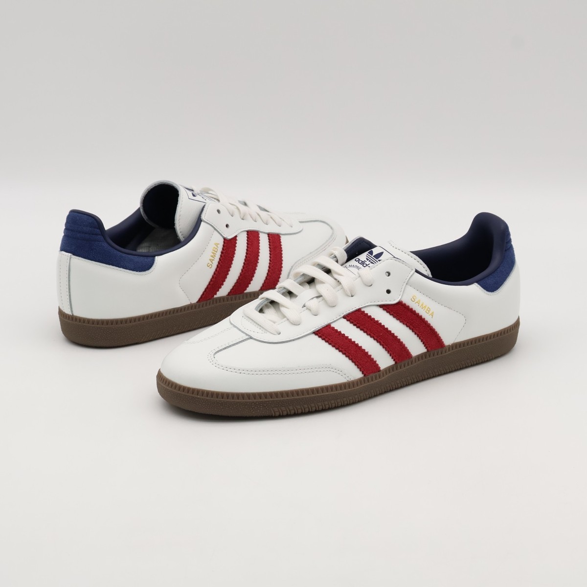 Adidas Samba Og White Victory Red Indigo - IH4881 Size 8 adidas Samba OG IH4881 | OVERKILL main image 3