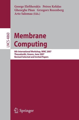 Membrane Computing George Eleftherakis