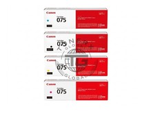 Canon 075 Original Toner Set  Black, Cyan, Magenta, Yellow 