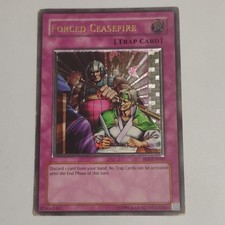 Yu-Gi-Oh! Forced Ceasefire FET-EN060 Flaming Eternity Trap-Normal Holo Konami