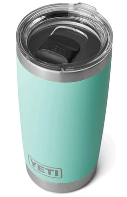 YETI Rambler 20oz Stainless Steel Vacuum Insulated Tumbler w/MagSlider Lid Blue
