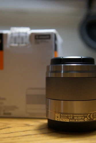 Sony SEL 50 mm F/1.8 FE für Sony - schwarz - Bild 5 von 5