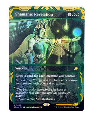 MTG | Shamanic Revelation | Secrets of Strixhaven | Foil | NM | EN
