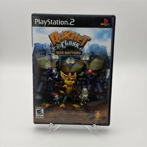 Ratchet & Clank Size Matters PS2 Black Label CIB w/ Manual Very Good Tested