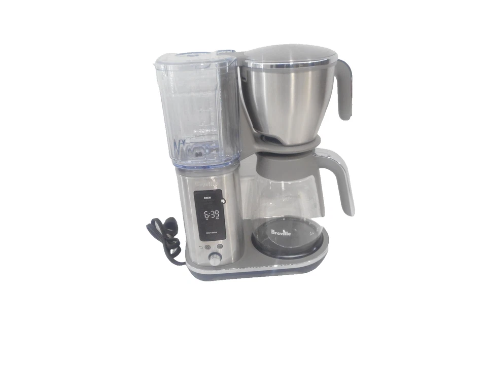 Breville - the Luxe Brewer Glass Coffee Maker - Brushed Stainless Steel READ - Image 2 of 4