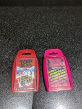 Collectable Vintage Top Trumps Card Games In Good Condition