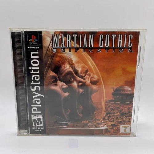 Martian Gothic Unification PS1 CIB  W/ Registration Card - Tested - PlayStation