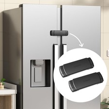 2 Pack Latest French Fridge Lock French Door Refrigerator/Freezer Lock Apply ...