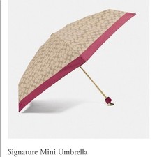 Coach Signature Mini Umbrella