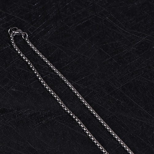 Collar colgante de serpiente gótica para hombre cadena colgante de animales de acero inoxidable - Imagen 4 de 12
