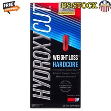 Hardcore Weight Loss Capsules- Green Coffee Extract Energy Boost 60 Ct New