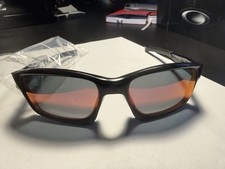OAKLEY Sonnenbrille Chainlink OO9247-11 Matte Black / Ruby Iridium w. New Lenses