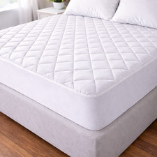 Extra Deep Quilted Mattress Protector ANTI BED BUG WATERPROOF Fitted Bed Cover