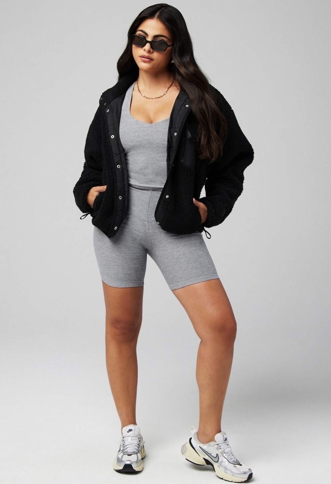 Fabletics Teddy Jacket Size XL - image 1