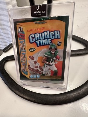 2022 Panini Donruss - Crunch Time Garrett Wilson #CT-15 (RC)