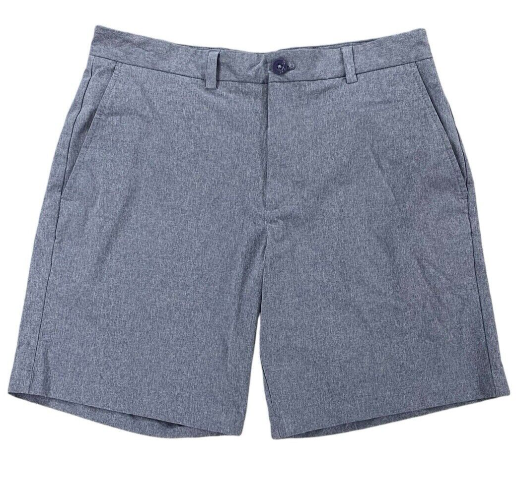 Vineyard Vines Mens Performance Breaker Chino Shorts Blue Size 32