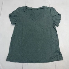 SHEIN Dark Green Short Sleeve T Shirt Women’s Size XL New