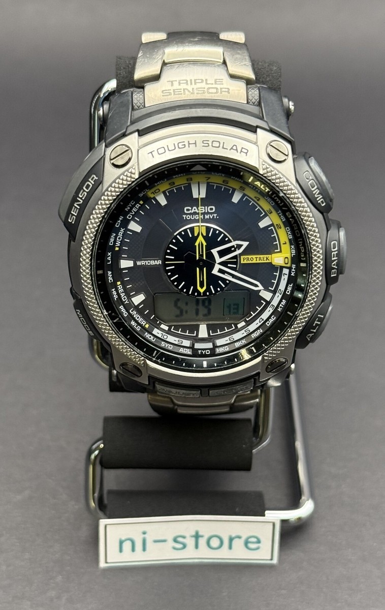 カシオ CASIO　プロトレック　PRW-5000T 腕時計 PRO TREK（プロトレック） PRW-5000T-7JF | Gressive OFF style