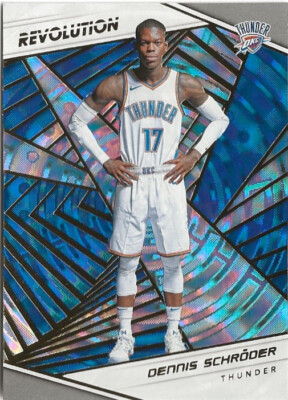 2018-19 Panini Revolution Dennis Schroder #83 Fractal SP