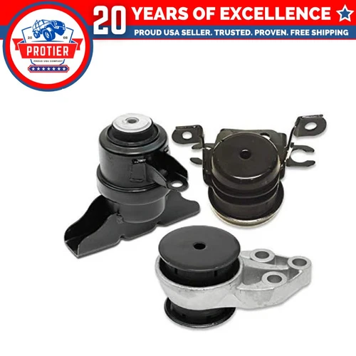 Motor & Trans Mount 3PCS Set for 2001-2003 Mazda Tribute 2.0/3.0L Auto Trans