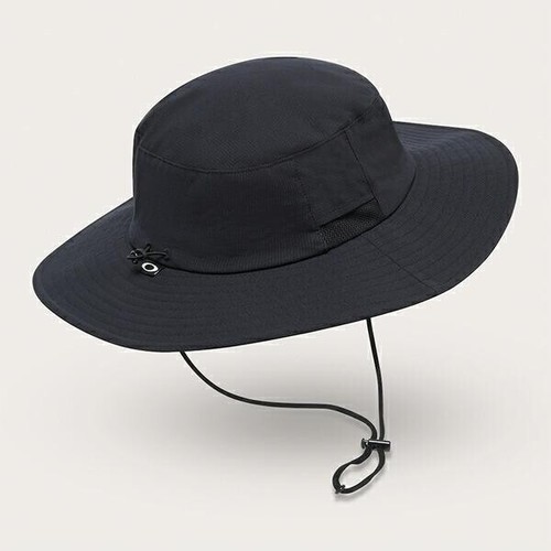 Oakley Golf Herren Boonie Bucket Hat 25.0 Cap 2025 Neu Verstellbarer Riemen Blackout - Bild 3 von 5