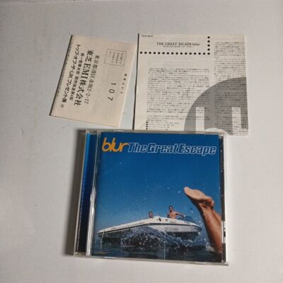 Blur   The Great Escape (CD, 1995) tocp-8633  Japan