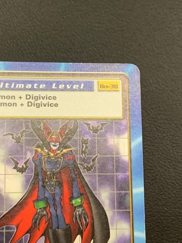 Myotismon Bo-38 Digimon Card Non Holo - Foto 3 di 10
