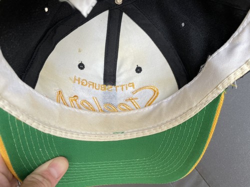 Cappello snapback vintage anni '90 Pittsburgh Steelers specialità sportive script - Foto 12 di 12