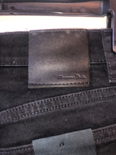 Neu mit Etikett Massimo Dutti schwarze Jeans mittelhoher Bund dunkle Waschung Größe 2 - Bild 6 von 13