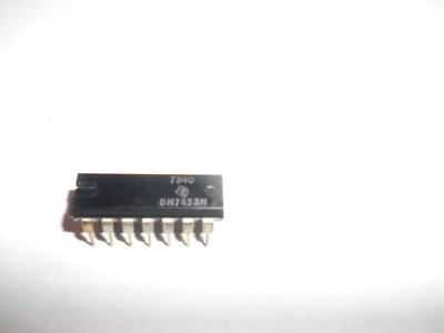 1 Texas Instruments SN7453N Expandable 4-Wide AND-OR INVERT Gate 14PIN IC