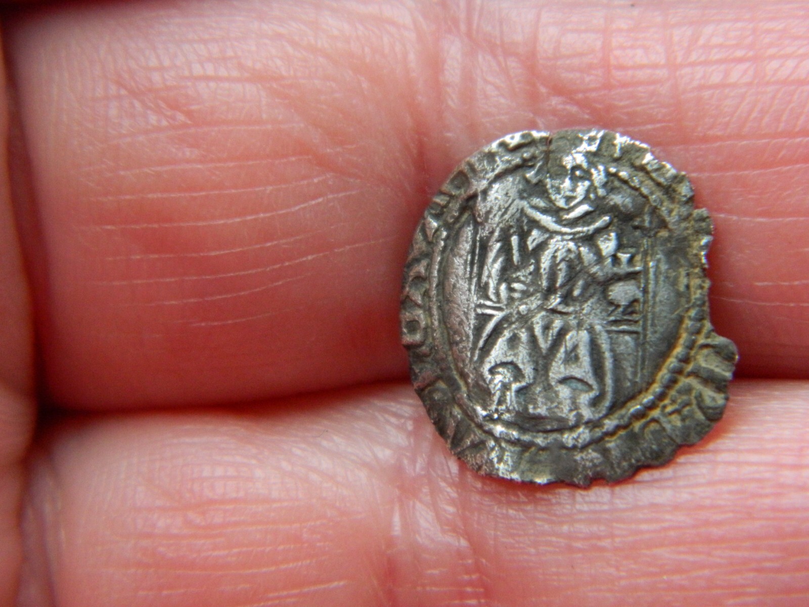 Post Medieval Henry 7th / 8th ?? hammered silver coin Metal detecting