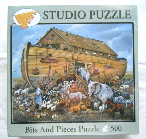 Bits and Pieces Noah's Ark Ruane Manning 500 Piece Jigsaw Studio Puzzle ...