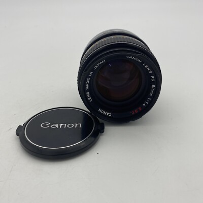 【美品】Canon FD 50mm f1.4 S.S.C. FD50mm f/1.4 S.S.C. (I) - Canon Camera Museum