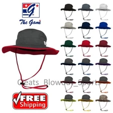 The Game Boonie Athletic Bucket Hat Football Fishing Softball Wide Brim GB400