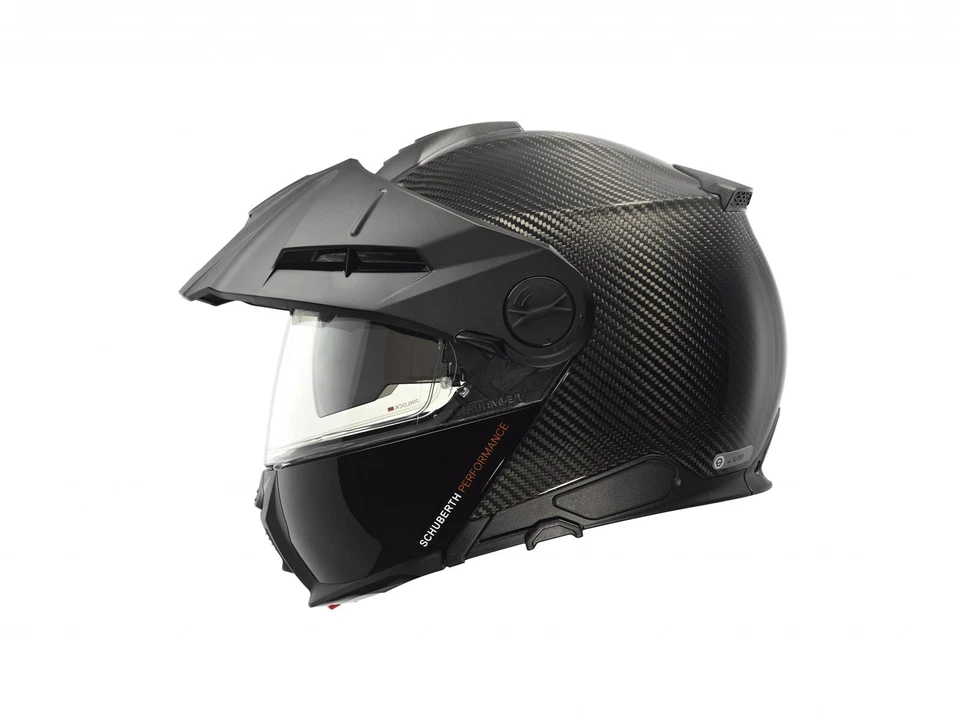 Schuberth E2 ECE Carbon Glossy Motorradhelm (Schwarz/Carbon) Gr: L (59) - Bild 2 von 4
