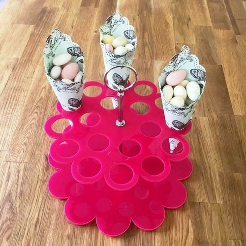 Mini Cone Stands - Wedding Favour 18 Hole - Many Colours Available. - Picture 9 of 12