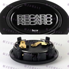 Silver Bk Horn Button Jdm Recaro Racing Fits Momo Nrg Raid Steering Wheel Sport