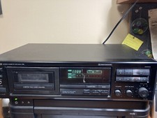 Shown Playing  Onkyo Stereo Cassette Deck TA-201 Dolby BC HX Pro Player Recorder