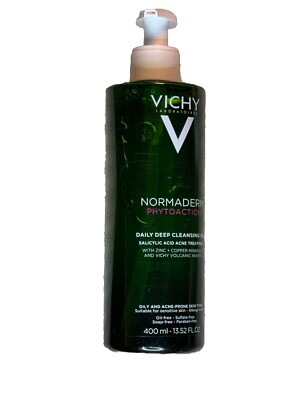 Vichy Normaderm Phytoaction Daily Deep Cleansing Gel 400ml/13.52fl.oz. EXP 08/25