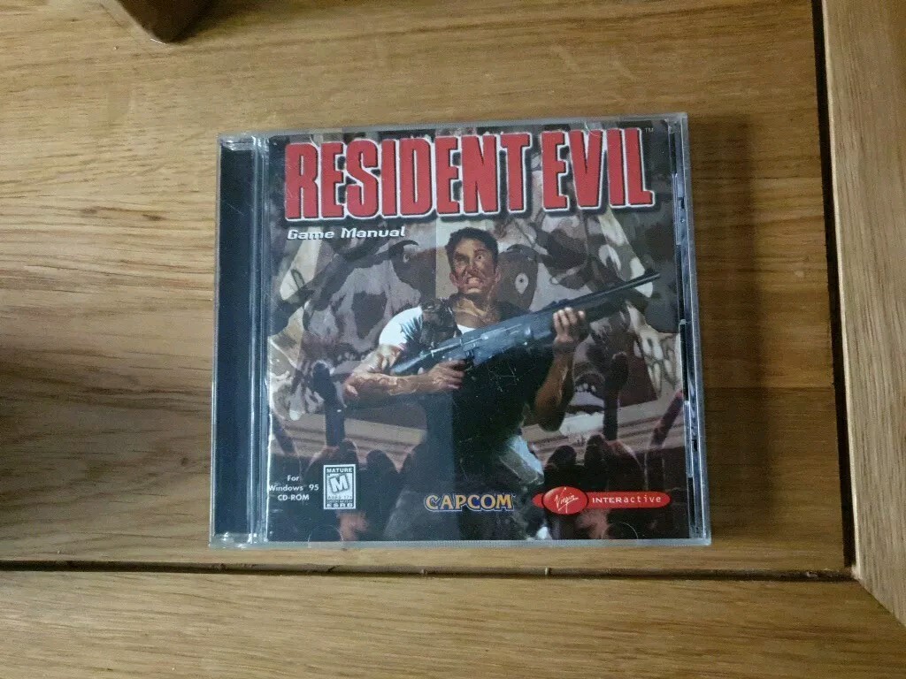 Resident Evil 1 - PC CD Rom / Windows Rare Limited Edition 1997