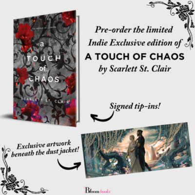 SIGNED A Touch of Chaos by Scarlett St. Clair 1/1 INDIE EXCLUSIVE