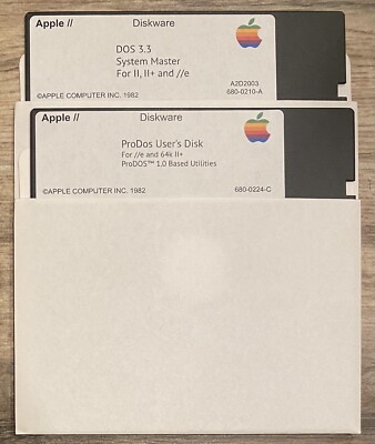 System Utilities / Dos 3.3 / Works on all Apple II, IIe, IIc, & IIgs Computers