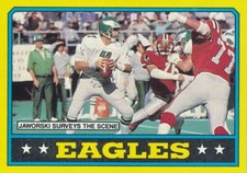 Ron Jaworski 1986 Topps  #268 Philadelphia Eagles football card