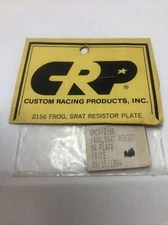CRP RC  Part 2156 For Frog Or Brat Resistor Plate NIP