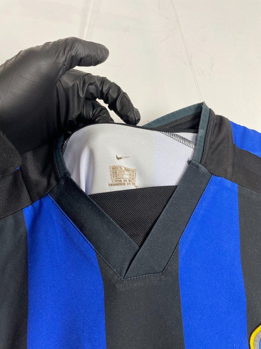 Inter Milan 2002-2003 Home Jersey Size XL | eBay