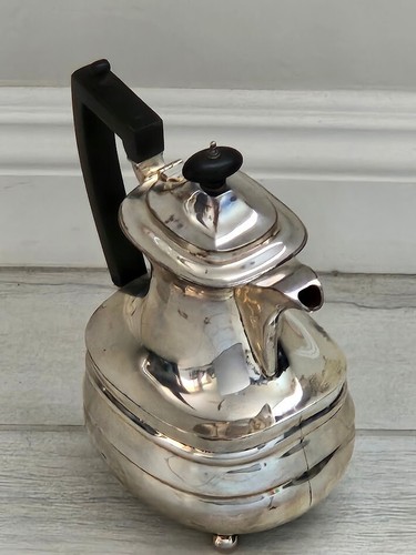 Antique Victorian Charles Stuart Harris Sterling Silver Coffee Pot London - Picture 3 of 8