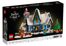 LEGO 10293 Santa’s Visit 2021 Christmas Winter Village Set - New Sealed In Hand