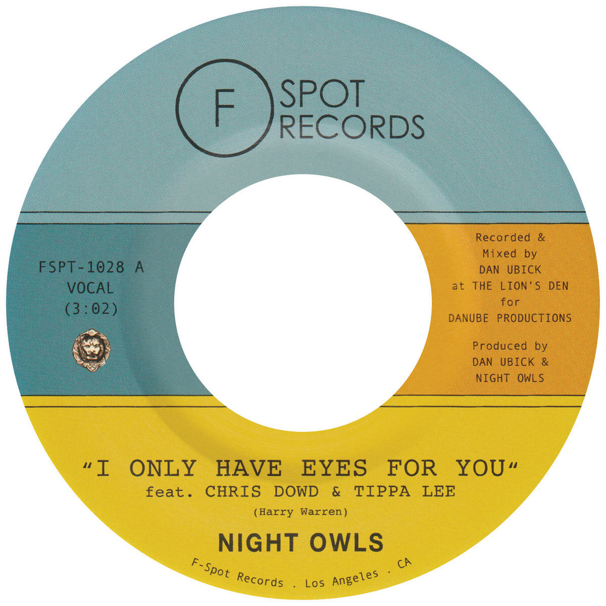Night Owls I Only Have Eyes for You/Live and Let Live (Vinyl LP)
